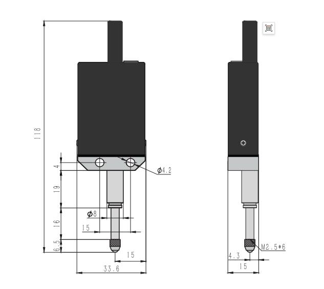 0.1um光栅位移传感器